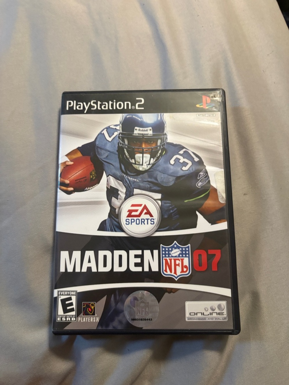 Madden NFL 07 PlayStation 2 Game - EA Sports - Blue Cover